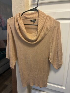 3 for $15 🦋🦋 XOXO vintage gold Cowl Neck bat wing sleeve top